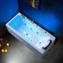 Baignoire balneo HAMILTON 170 1 place ARCHIPEL® 170x75 - GAUCHE
