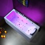 Baignoire balneo HAMILTON 170 1 place ARCHIPEL® 170x75 - GAUCHE