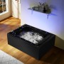 Baignoire balnéo VICTORIA BLACK 2 places 192x142 - DROITE - 02