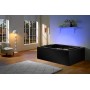 Baignoire balnéo VICTORIA BLACK 2 places 192x142 - DROITE - mise en situation