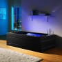 Baignoire balneo NIAGARA DUO BLACK 2 places ARCHIPEL® -180x126