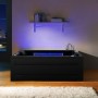 Baignoire balneo NIAGARA DUO BLACK 2 places ARCHIPEL® -180x126