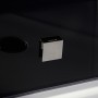 Cabine douche hammam XDUAL 140 BLACK Archipel® - 140x90 cm