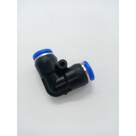 Raccord rapide coudé 8mm pour buse air
