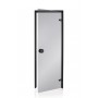 Porte hammam Black Promo - porte noire pour hammam - 70x190 cm