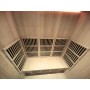 Sauna infrarouge BOREAL® CARBONE IR3 (3 PLACES) - 150x120