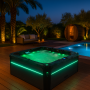Spa 5 places Archipel® GT5 PRO MAX BLACK LED - Spa Thérapeutique Balboa® 215 x 215 cm