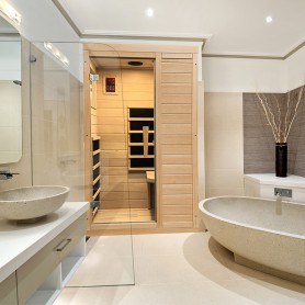 Sauna infrarouge BOREAL® NANO (1 PLACE) 93x73