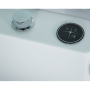 Combi Balneo douche Hammam CBH PUR WHITE Archipel® 179x97 - GAUCHE