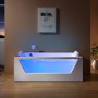 Baignoire balneo AQUAVISTA 180 1 à 2 places ARCHIPEL® 180x80