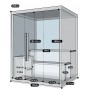 Sauna finlandais Boreal® Nordica Vapeur V23-S (1 à 2 places) - 133 x 122 x H.200