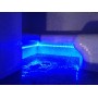 Kit d'éclarage d'ambiance multicolore à LED avec télécommande radio pour hammam - 5m 