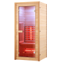 Sauna ​​Boreal® ​90 ​Start' 1 place - Infrarouge à Spectre Complet - ​90x90