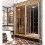 Combi ​Boreal®​ ​SIGMA​ 1820​ ​x 1220​ Sauna infrarouge + Douche hammam