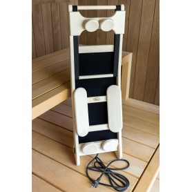 1 Dossier ergonomique infrarouge carbone en tremble massif