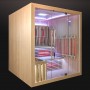 Sauna combi Boreal Elegance 180*180*200H