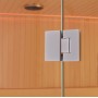 Charnières inox - Sauna Boreal® Aura 180C - 180*180*210