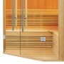 intérieur Sauna Boreal® Evasion Club Pro 214C - 214*214*210