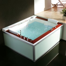 Baignoire Balneo Zeland® Zen'Spa Duo Droite 190x160
