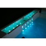 Baignoire Balneo Zeland® Zen'Spa Duo Droite 190x160 - Cascade avec LED turquoise
