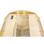 Sauna infrarouge NORDICA® CARBONE  IR23 (2 à 3 PLACES) - 125x125