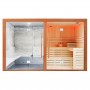 Combi Sauna Hammam Boreal® Sublimation - 8 places - 340*175*210