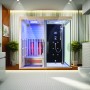 Combi ​Boreal®​ ​SIGMA​ 1820​ ​x 1230​ Sauna infrarouge + Douche hammam