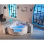 Baignoire balneo d'angle Jade RIVAGE 141C Archipel® 141x141