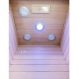 Sauna ​​Infrarouge Boreal® ​Diffusion 90 - 1 place à Spectre Complet - ​90x90