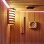 Combi Sauna Hammam Boreal® Sublimation Rouge - 8 places - 340*175*210