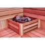 Combi Sauna Hammam Boreal® Sublimation Rouge - 8 places - 340*175*210