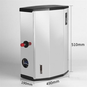 Générateur de vapeur hammam PRO STEAM® CUVE INOX  - 4,5 kW