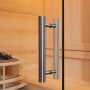 Sauna d'angle Boreal® Baltik 180 - 5 places - 180x180x210 cm