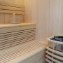 Sauna d'angle Boreal® Baltik 180 - 5 places - 180x180x210 cm