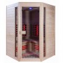 Sauna ​​Infrarouge Boreal® Diffusion 140C - 3-4 places à Spectre Complet - ​140x140 - 3