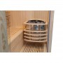 Sauna d'angle Boreal® Baltik 160 - 3/4 places - 160x160x210 cm