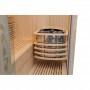 Sauna d'angle Boreal® Baltik 160 - 3/4 places - 160x160x210 cm
