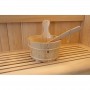 Sauna d'angle Boreal® Baltik 160 - 3/4 places - 160x160x210 cm