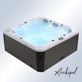 Spa Archipel® GT5 Thérapeutique - Jacuzzi Balboa® 5 places 215 x 215 cm