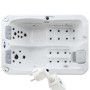 Spa 2 places allongées Archipel® GR2 - plug&play branchement direct en 16A