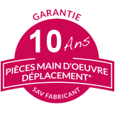 garantie 10 ans pièce et main d'oeuvre