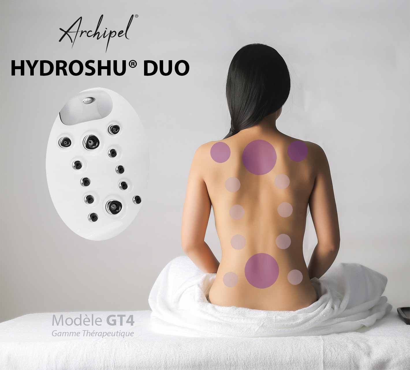 Hydroshu Duo - place thérapeutique duo exclusivité Archipel GT4